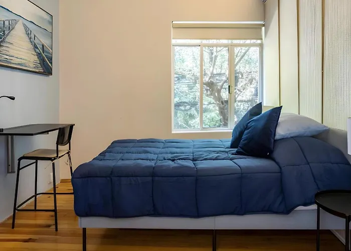 Cozy Condesa W Private Patio On Amsterdam! *